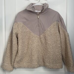 Mango Quarter Zip Pullover Jacket